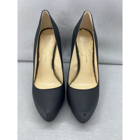 Women's Jessica Simpson Black Heels Size 9.5 - Picture 3 of 5